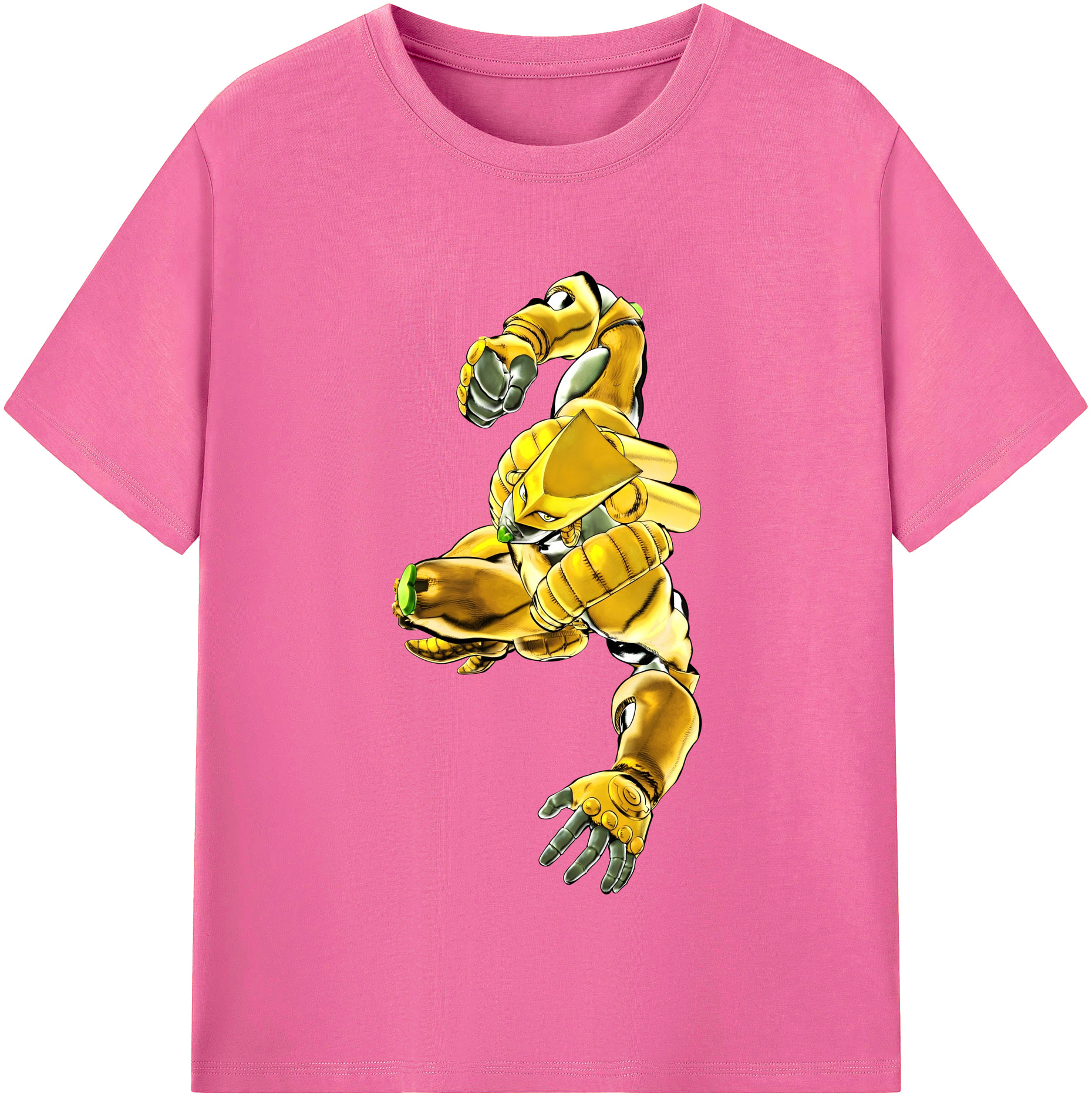 （画像用） ジョジョの奇妙な冒険 ディオ?ブランドー JoJo's Bizarre Adventure Dio Brando レディースカジュアルプリントTシャツ（綿100％）